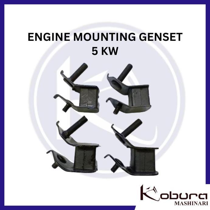 Karet Mounting genset 5 kw