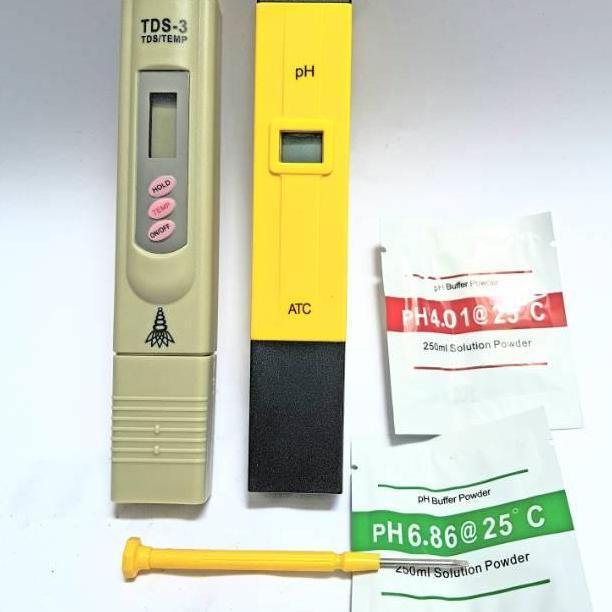 Irontime- Alat Ukur Ph Air Minum Terbaik Digital / Paket Alat Cek Ph Air Dan Tds