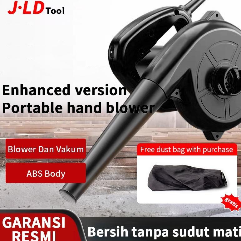 Hand Blower Angin Kencang Listrik Blower Keong Portable Blower Dan Vakum 2in1 Peniup Debu Pengering 