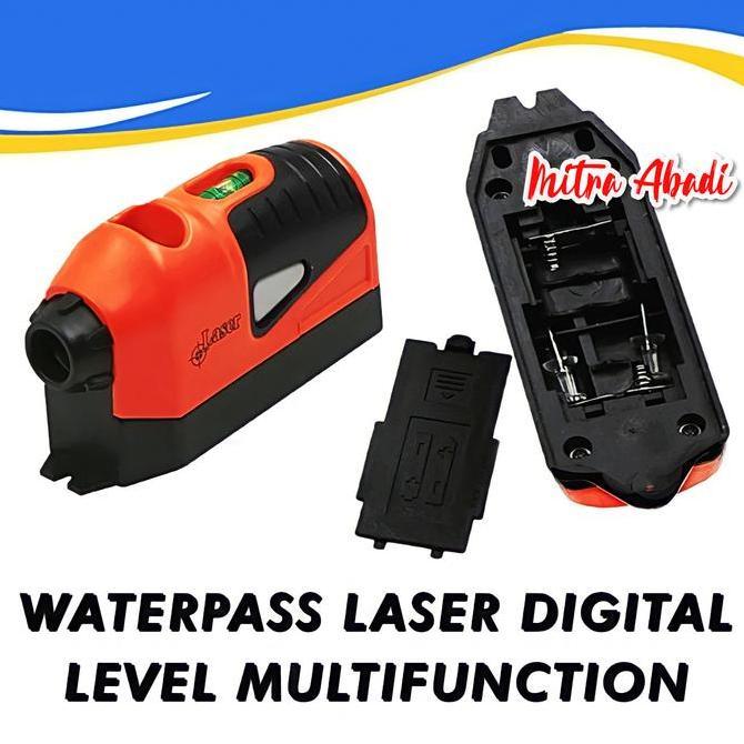 Irontime- Waterpass Laser Digital Level Multifungsi - Alat Ukur Waterpass Laser