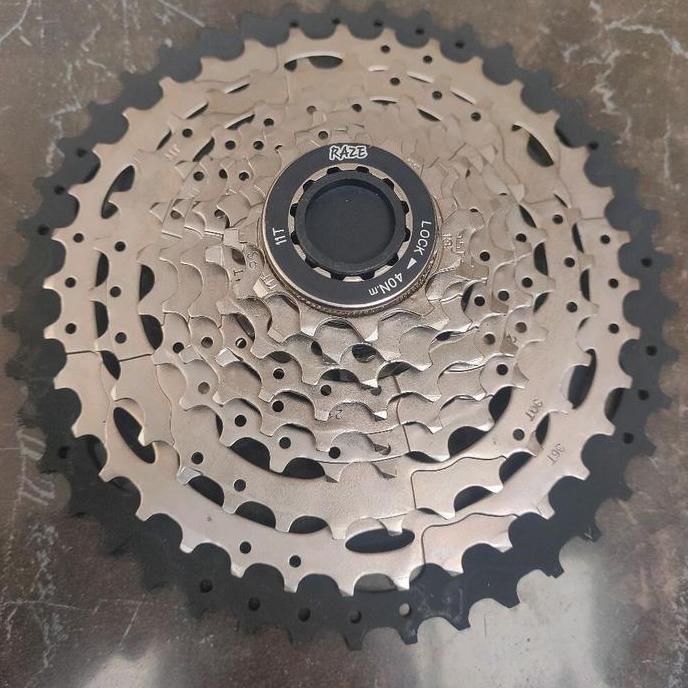 cassete sproket 9 speed raze 42t