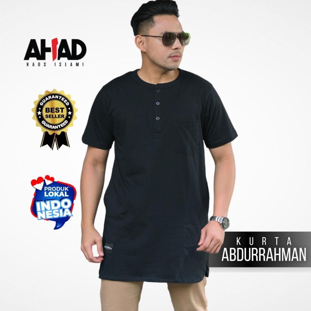 DISKON KURTA ABDURRAHMAN | KURTA LENGAN PENDEK | KURTA PREMIUM |  KURTA KAOS BASIC COMBED 24S | KURT