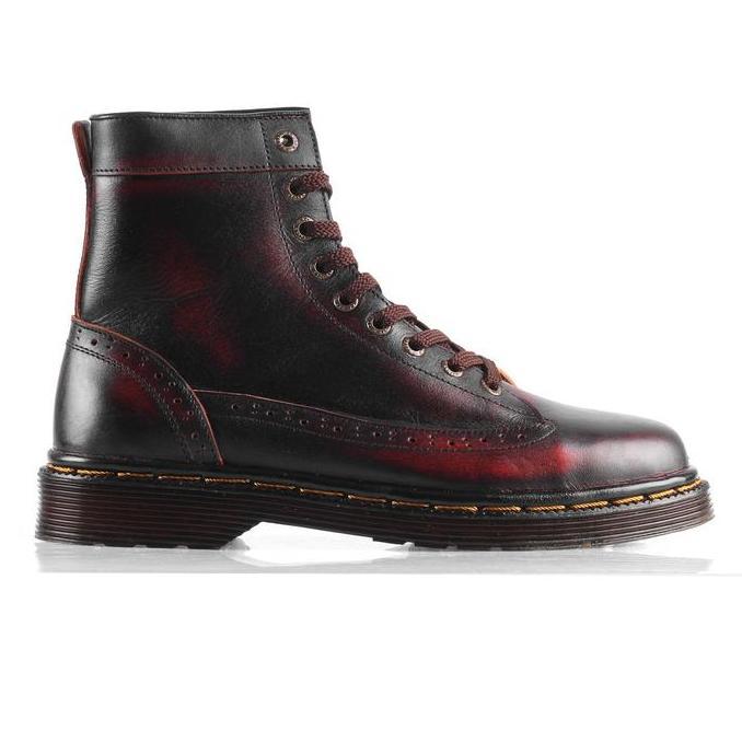 Kets- Sepatu Boots Pria Kulit Azcost Allison Original