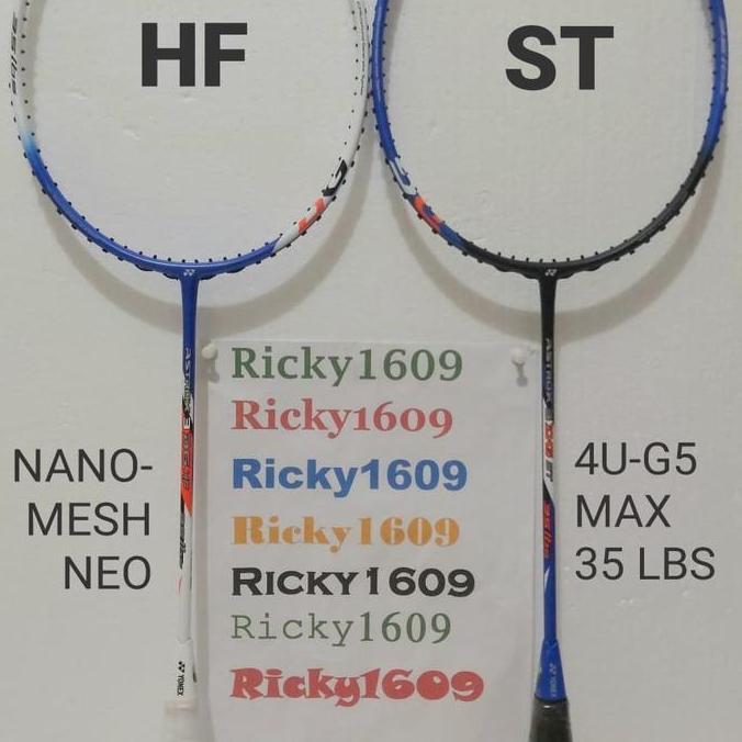 Promo RAKET BADMINTON YONEX ASTROX 3DG HF / ASTROX 3DG FT / YONEX ASTROX 3 DG HF - 3 DG ST (TENSION 