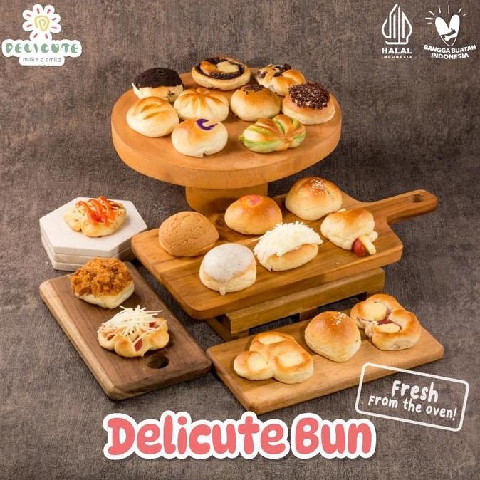 Foodbig- Promo Bundling Roti Abon + Delicute Bun/Roti Unyil (Dikirim Random) Frozen Maryam