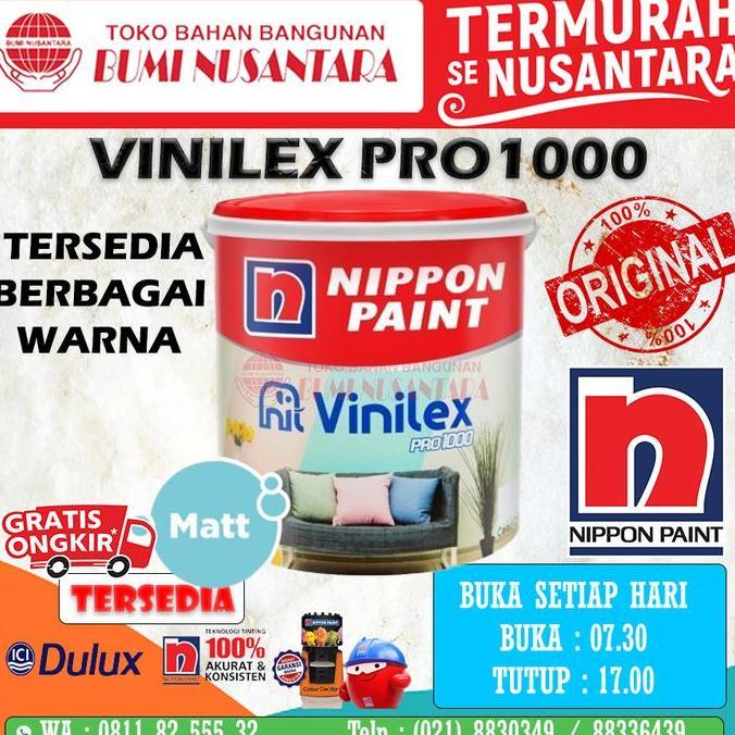 Cat- Vinilex Pro 1000 5Kg Cat Tembok Vinilex Pro 5Kg