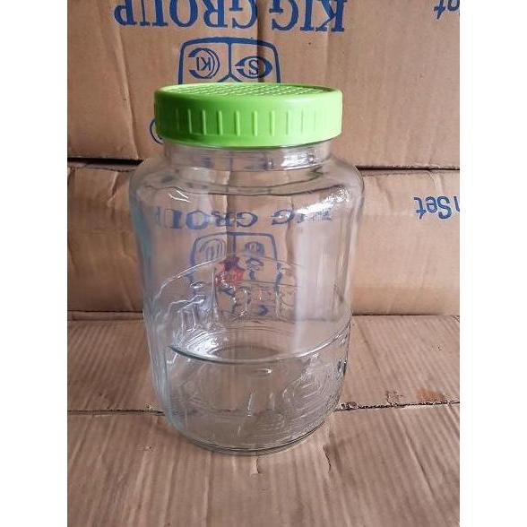 Instancodbisa- Toples Kerupuk/ Toples Kaca Besar/ Toples/ Toples Arak Keseleo