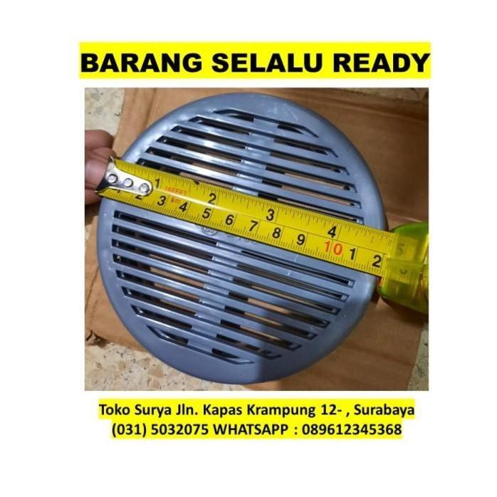 Tutup DOP Walet Biopori Saringan 4 Inch Garis PVC PMP