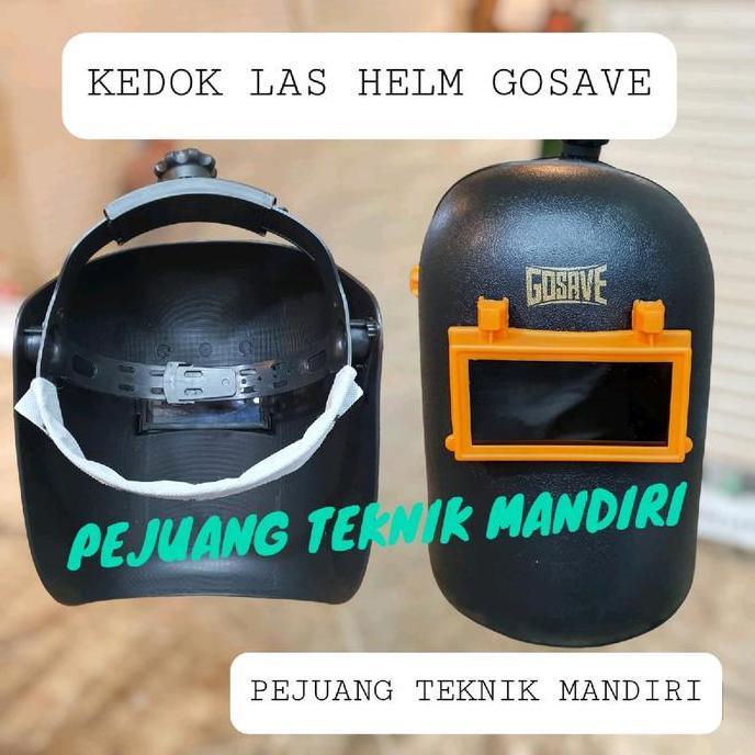 KIKYO HELM LAS GOSAVE / KEDOK LAS / TOPENG LAS GOSAVE / WELDING HELMET GOSAVE