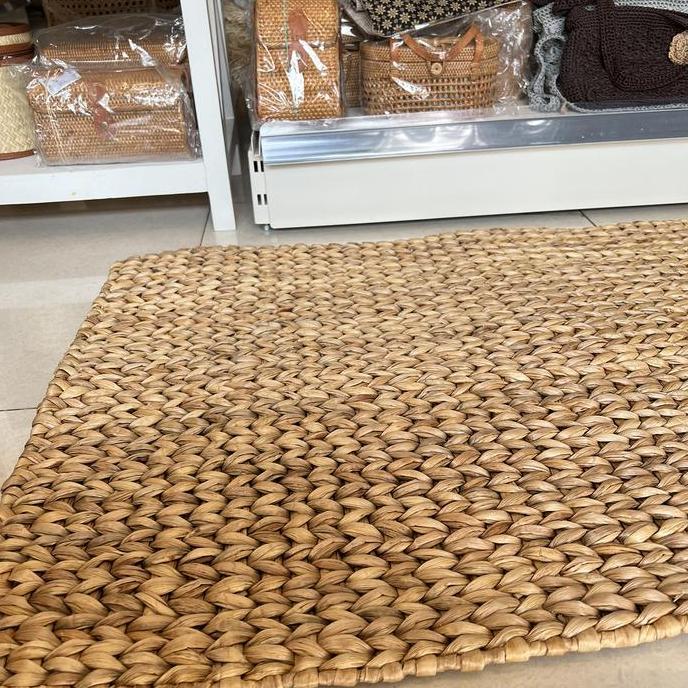 Karpet Eceng Gondok / Karpet Enceng Gondok / Karpet Tikar Lantai