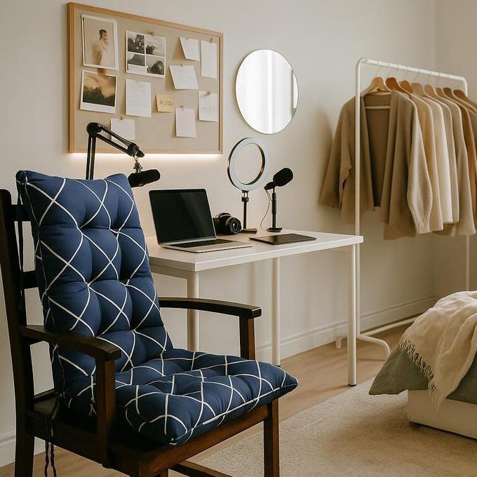 BANTAL CUSTOM UKURAN ALAS DUDUK KURSI TERAS MOTIF / BENCH CUSHION AESTHETIC LEBAR 45CM (BISA CUSTOM 