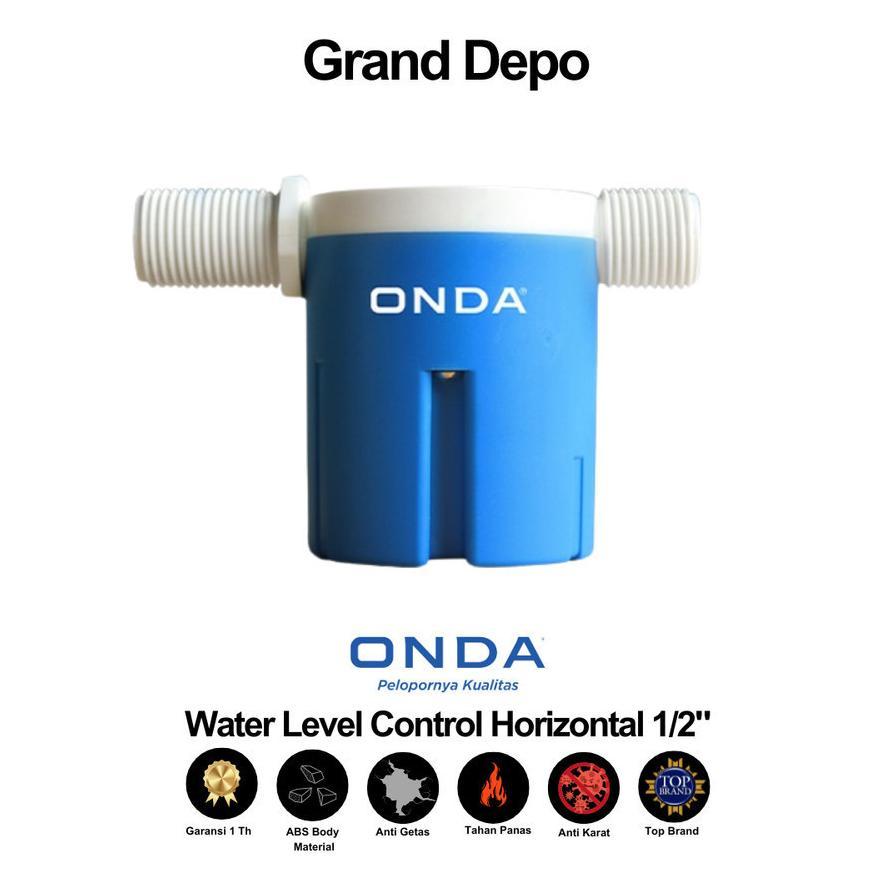 Onda Pelampung Otomatis Horizontal 1/2" / Pelampung Otomatis Onda