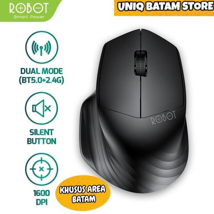 WIRELESS MOUSE ROBOT M350 WITH BLUETOOTH SILENT [ BATAM ]