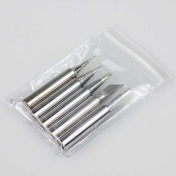 Cncoff- Solder Listrik 60 Watt Iron Automatic Set Lengkap Dengan 5 Pcs Mata Solder Kecil Temperatur 