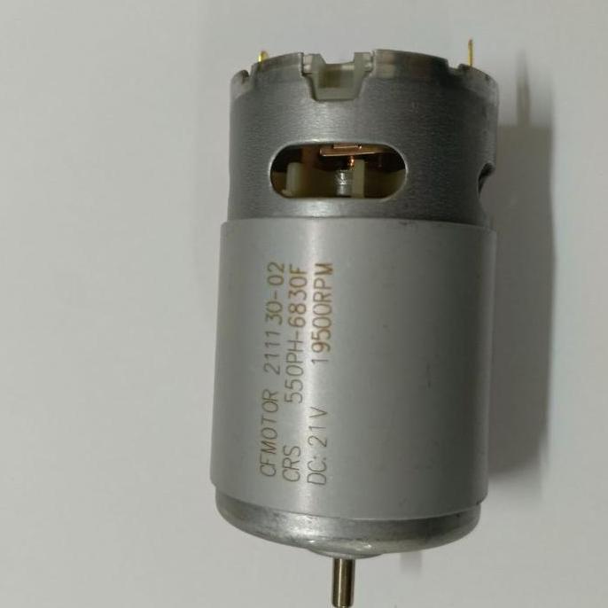 Tranmood- Dinamo Dc Rs-550 Motor Pengganti Bor Cordless Rs550  Dc 12Volt 21 Volt Dinamo Bor Baterai