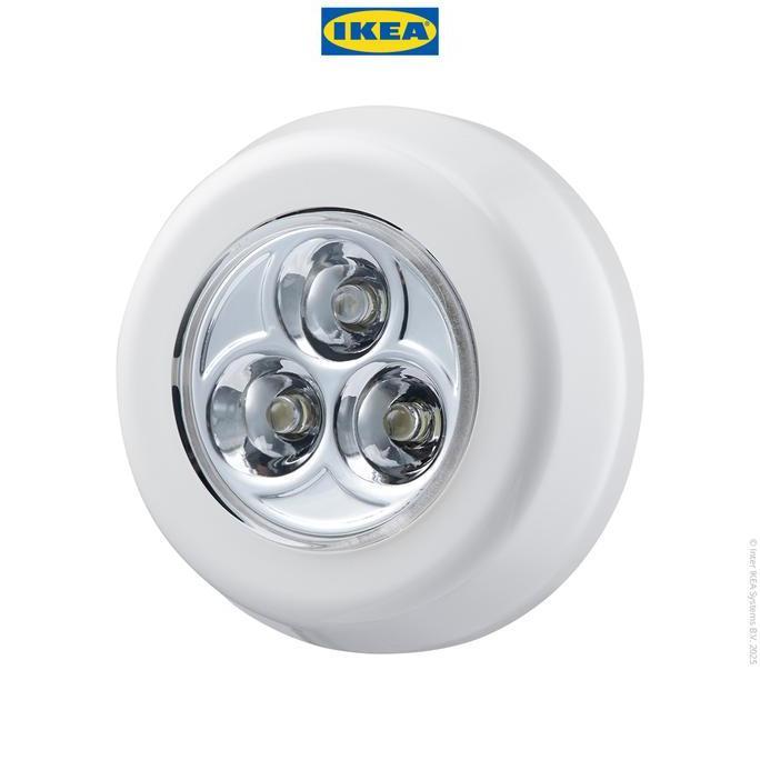 Lightwoll- Ikea Ramsta Lampu Mini Led Putih Menggunakan Baterai Akrilik