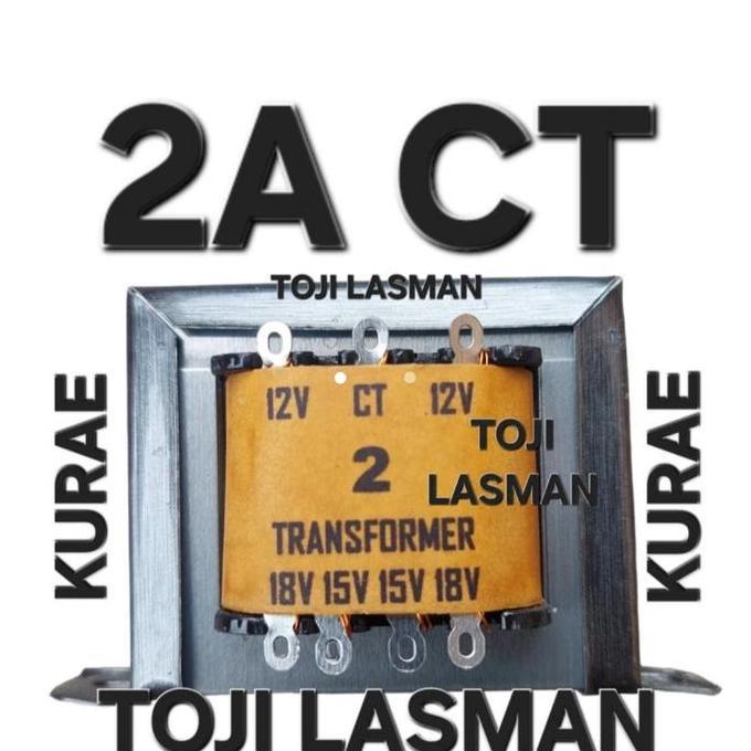 Cncoff- ( Travo 2A Ct ) Proton Travo Trafo 2A 2 A Ct Bell Era Master King Audio Sound Proton Ampere 