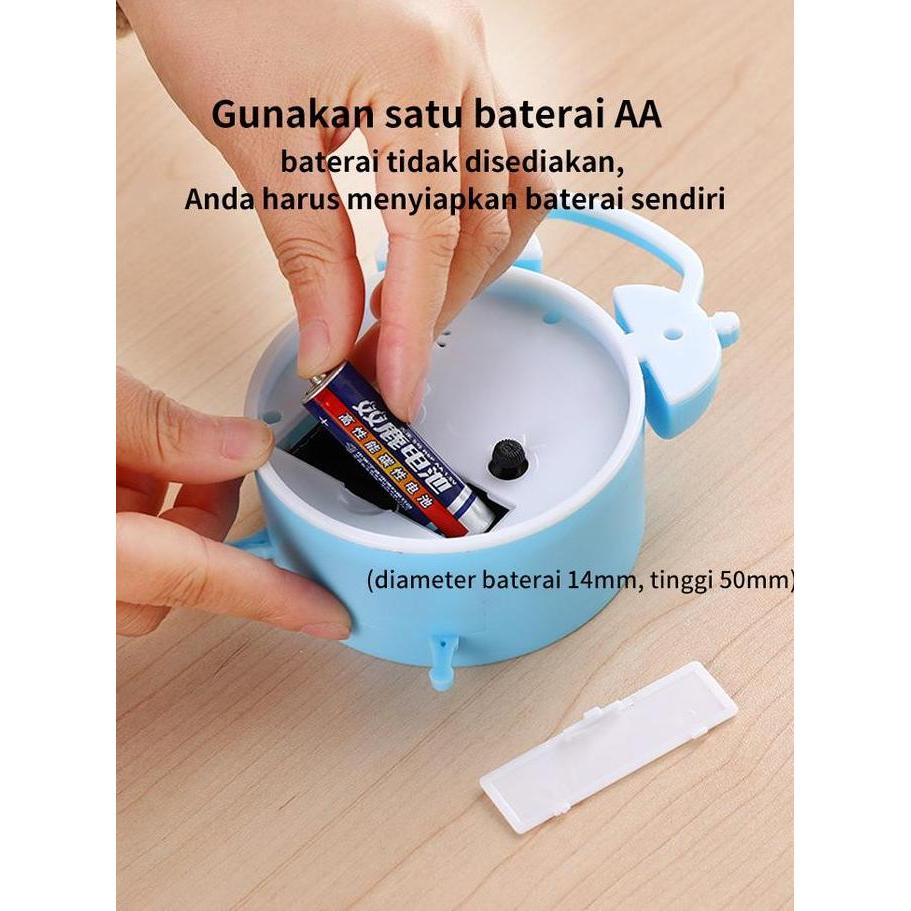 Obelik- Jam Weker Polos / Jam Alarm Kecil Desktop / Jam Alarm / Jam Meja-Coco_Market