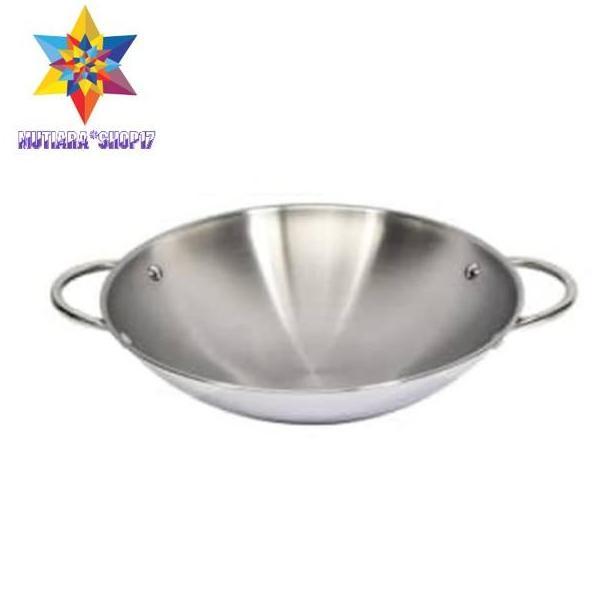 =+=+=+] Wajan stainless steel 30 cm SS