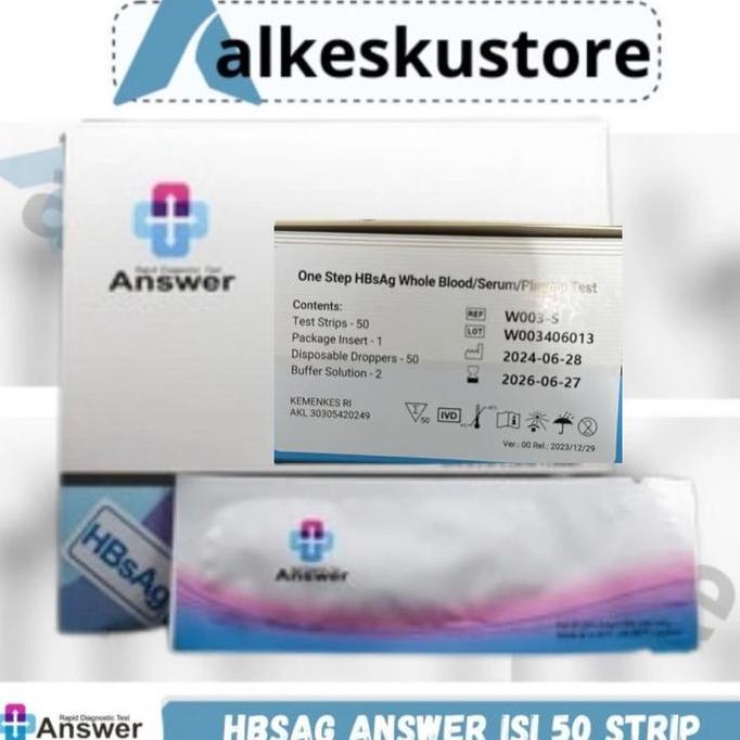Hbsag Answer/Hbsag Strip Answer / Hbsag Strip
