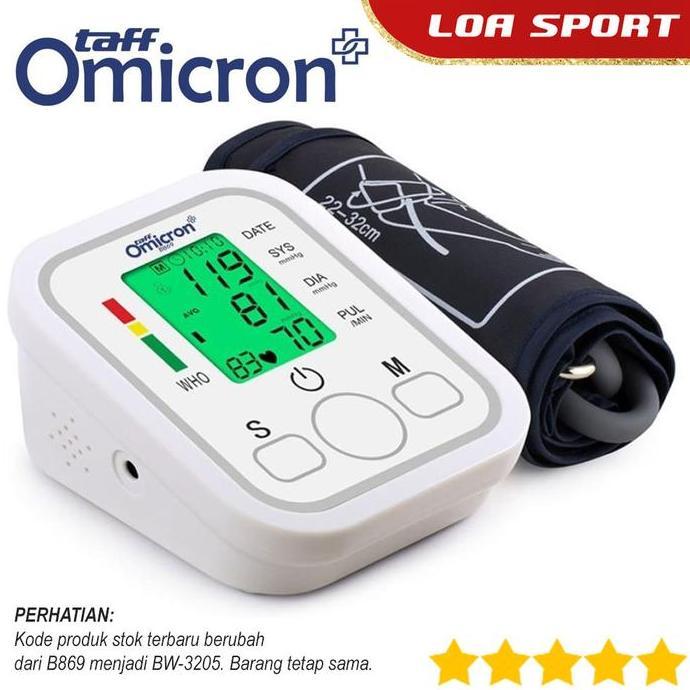 Alat Ukur Tensi Tekanan Darah Digital Taffware Taff Omicron B869