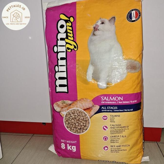 minino yum cat salmon 8kg