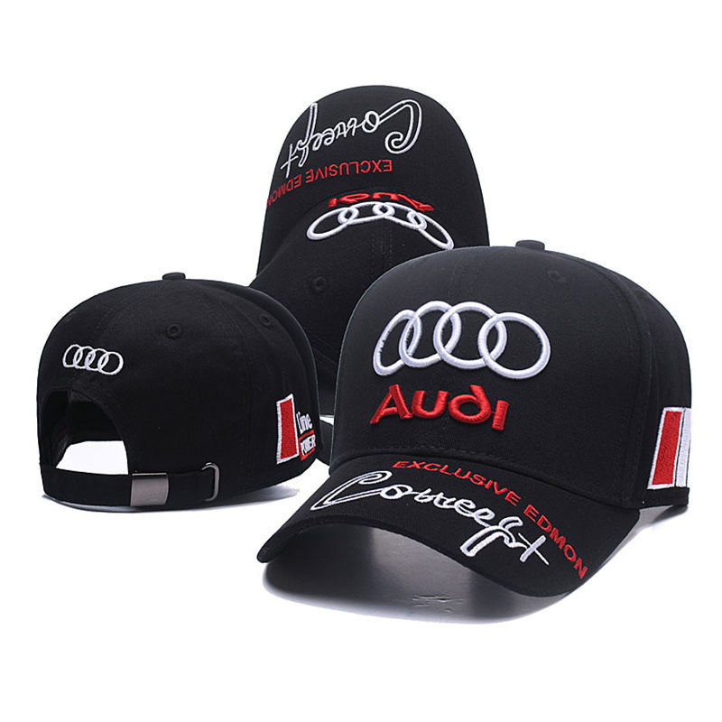 Bordir Logo Lencana Topi Balap Topi Bisbol Untuk Audi RS3 RS5 RS6 Sline SQ5 S3 S4 S5 S6 S7 S8 TT A3