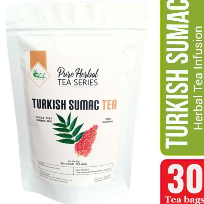 Sumac Tea : Turkish Sumac Tea / Red Sumac Tea (30 Tea Bag)