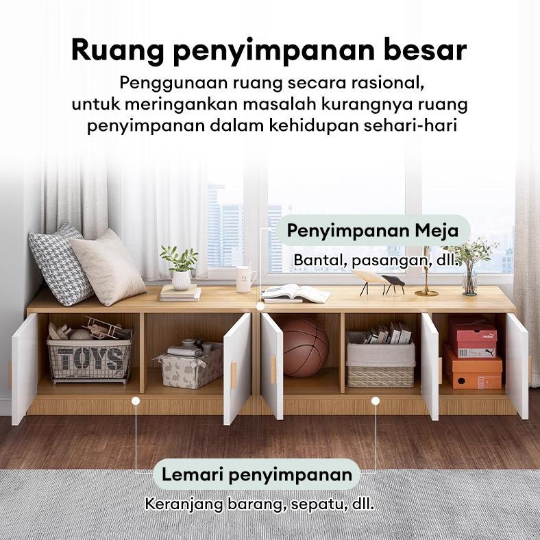 Termurah  Lemari Kabinet 3 Pintu Lemari Kecil Kayu Lemari Pakaian
