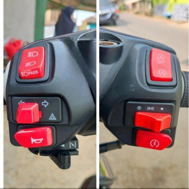 Promo SAKLAR MIO VIETNAM KIRI KANAN SET PLUS HAZARD HOLDER SAKLAR HAZARD MIO SOUL MIO SPORTY MIO J M