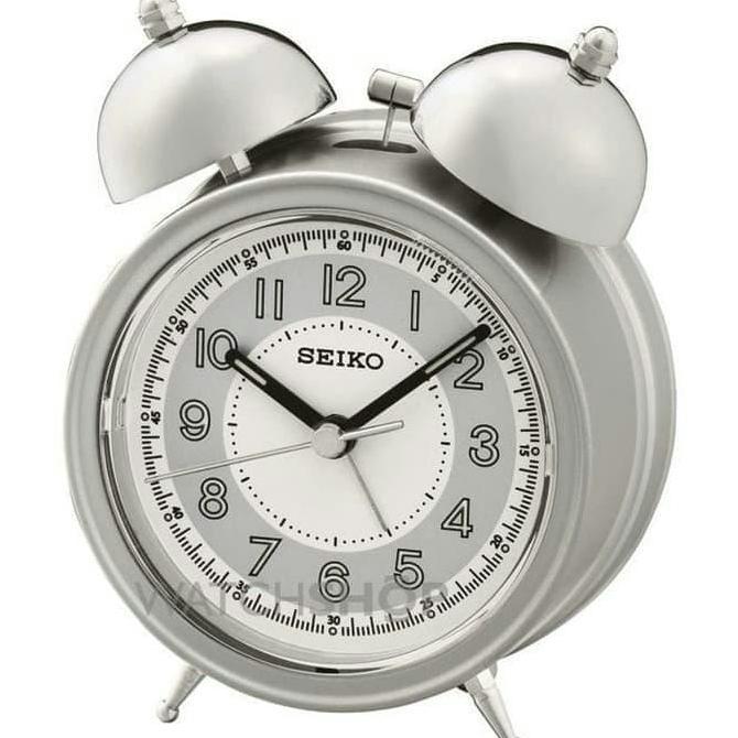 Promo Jam Meja Weker SEIKO ORIGINAL QHK035S Funny Bells Best Seller QHK035 Diskon
