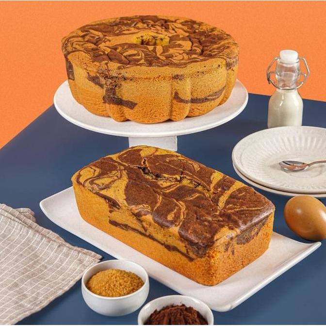 Premium Wijsman Bolu Marmer / Marmer Cake ( Marble Cake )