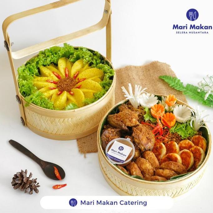 Rantang Bambu Nasi untuk Hampers
