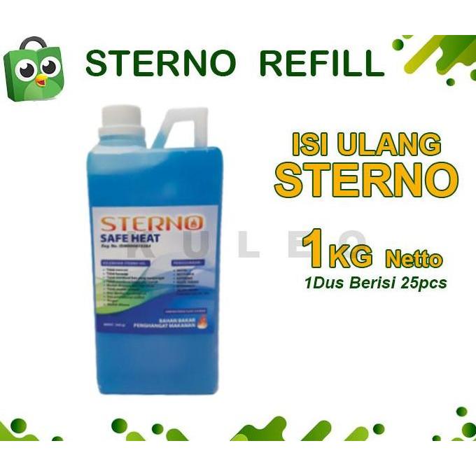 Bestone- Sterno Gel Biru 1Kg Refill - sterno refill 800ml