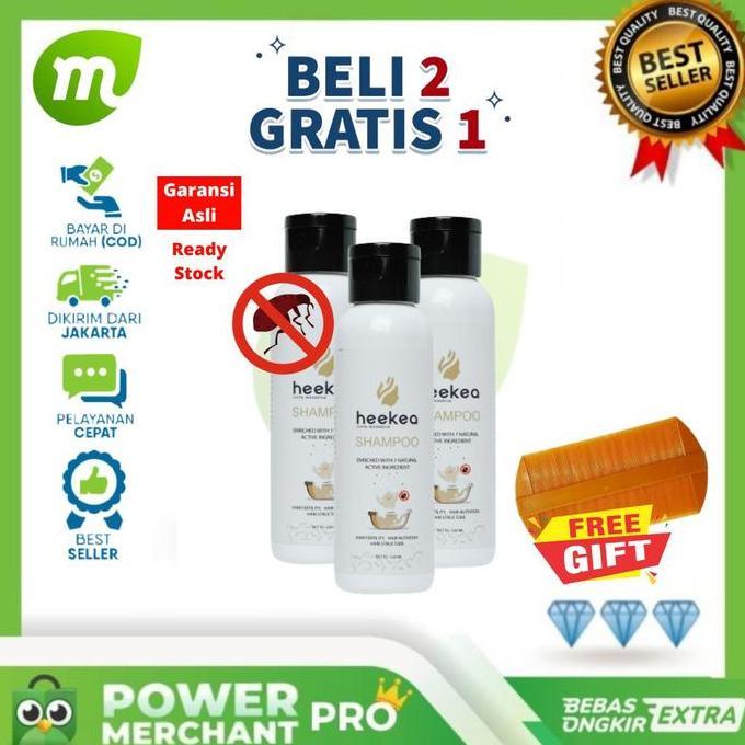 Heekea Shampoo Anti Kutu Rambut Anak - Penghilang Kutu Rambut Anak