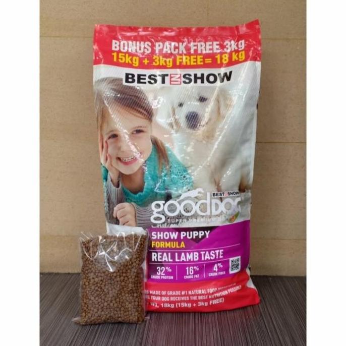 NEW Makanan Anjing Dog Food Best In Show Puppy Lamb Zak
