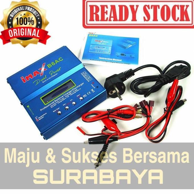 IMAX B6AC Charger Battery Baterai LiPo Li-ion Lithium Polymer Balance