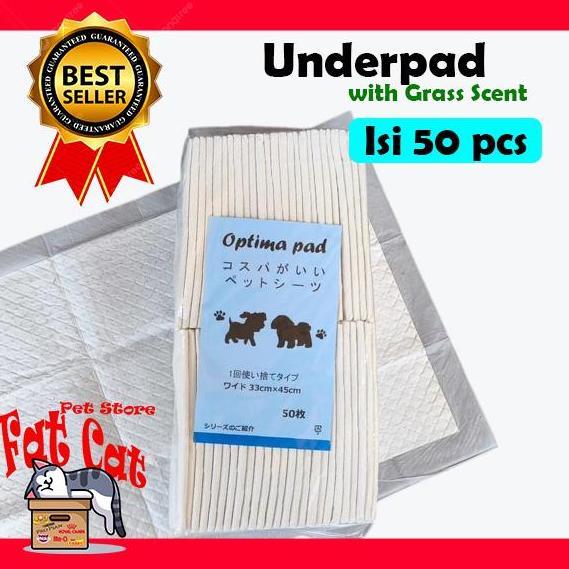 [GROSIR] Underpad alas kandang 30x45 cm training pad kucing anjing isi 50pcs