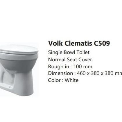 Kloset Duduk Siram Manual