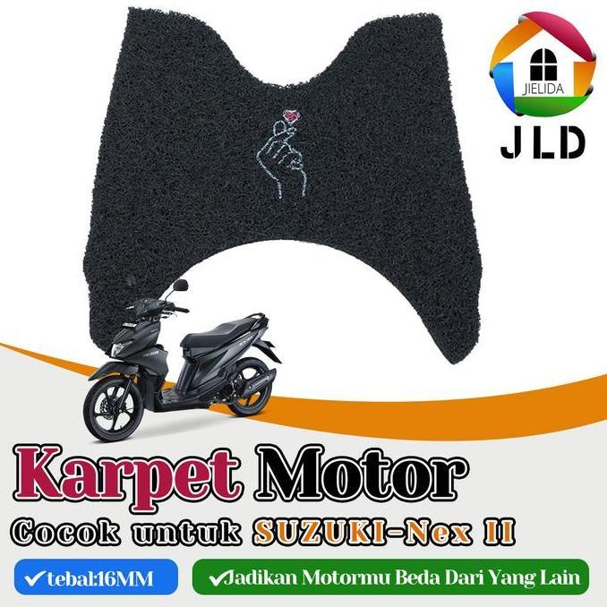 DS296 - JieLiDa karpet Nex II karpet Suzuki Nex II karpet motor Suzuki Nex II Keset Nex II motif Pri