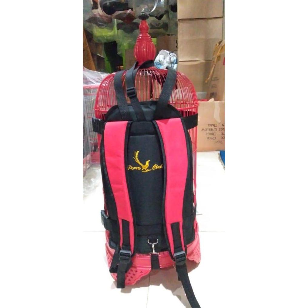 Tas Sangkar Gendong Ransel Gendongan Sangkar Kapsul Burung Lb Lovebird