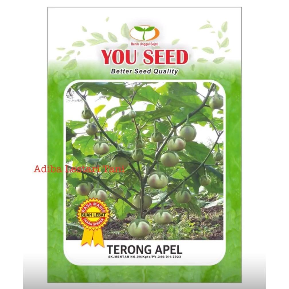 Benih Terong Lalap APEL 10 Gram - Terong Apel Cap You Seed