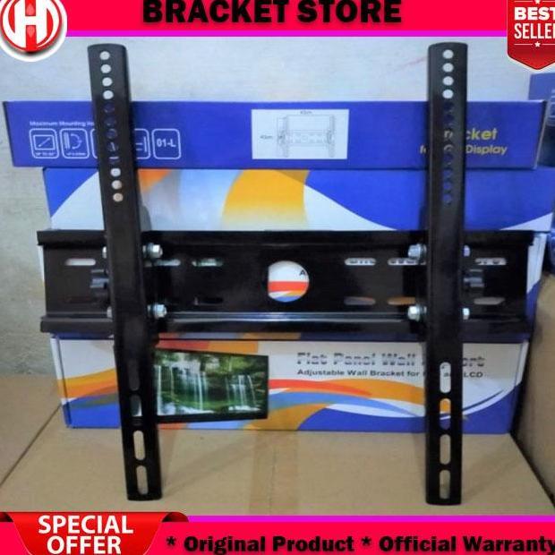 Instancodbisa- Bracket Tv Led 75 70 65 60 55 50 43 32 Inch Lg Samsung Sony Tcl Coocaa