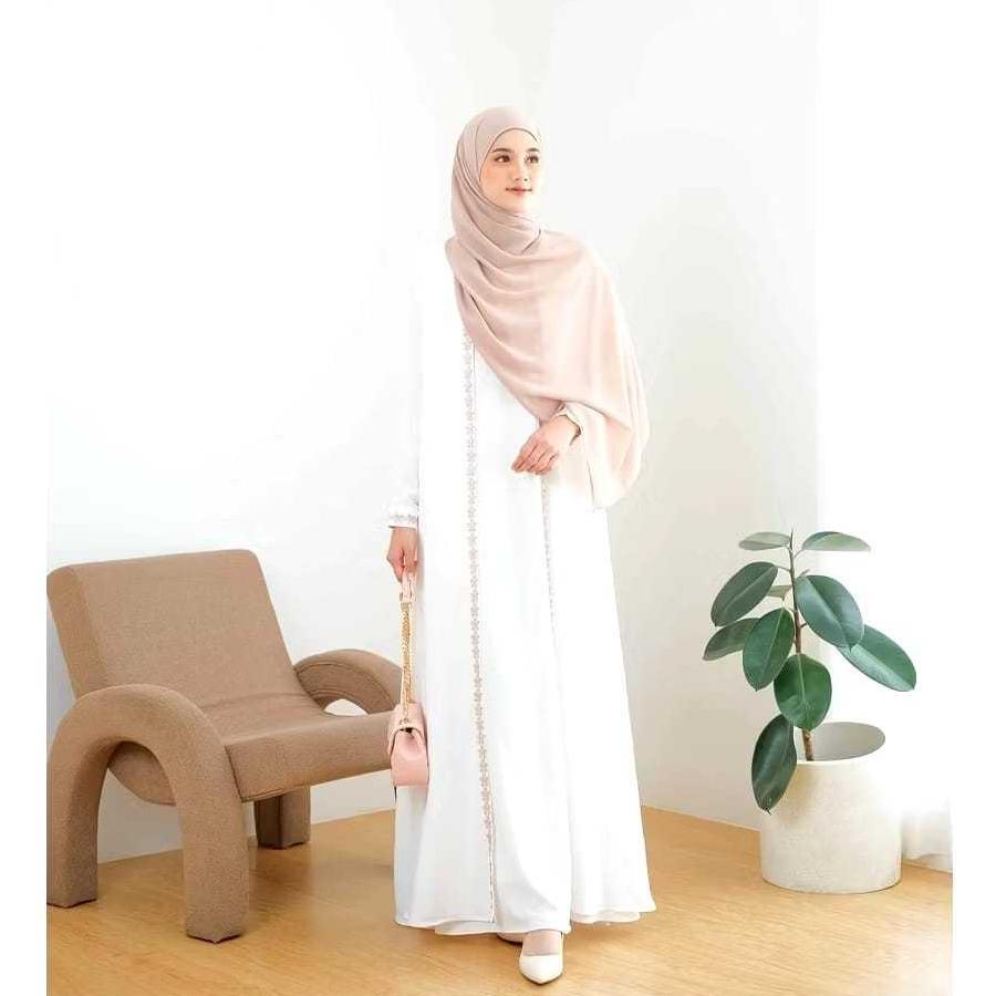 BEST SELLER GAMIS ABAYA HITAM BAJU ABAYA ARAB BASIC RENDA POLOS ABAYA TURKEY GAMIS WANITA UMROH