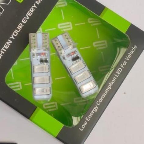 Cod,Bisa- Luximos Led Lampu Senja Kota T10 Luximos Strobo Kedip Kedip 6 Titik