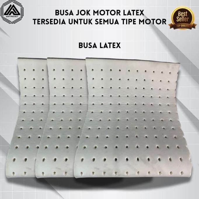 DS88 >> busa latex lembaran 35x65 / 40x80 ketebalan 2,5cm busa untuk jok motor,kursi sofa dll