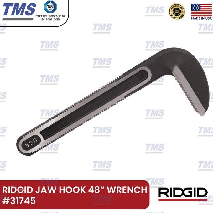 CHIONEZA Hook Jaw Ridgid for Straight Pipe Wrench 48" #31745 Original