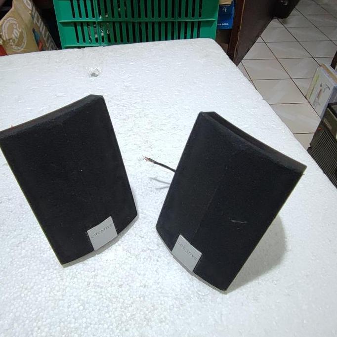 promo Speaker satelit CREATIVE original dgn harga utk sepasang (2-bh)