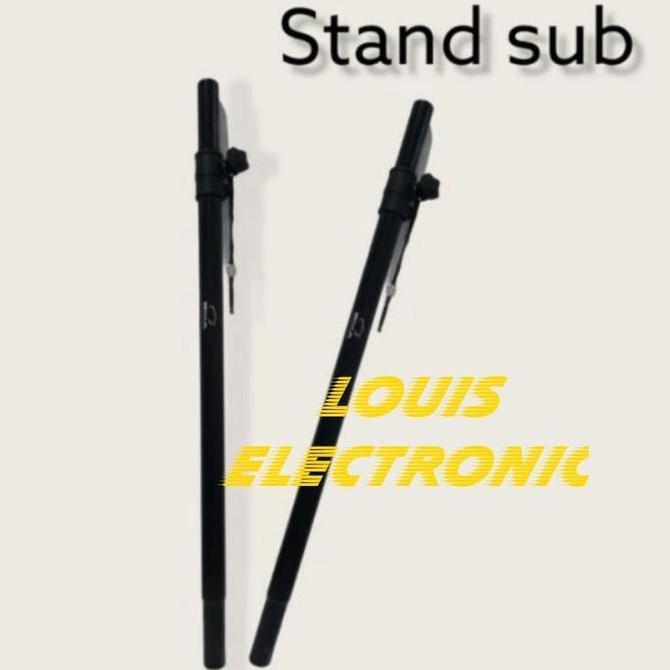 promo Stand Subwoofer Stand Speaker Mono Subwoofer Tiang Subwoofer ( 2 Pcs )