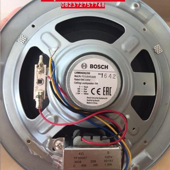 promo Ceiling Speaker BOSCH LHM0606 6in 6watt BOSCH LHM 0606 SPEAKER